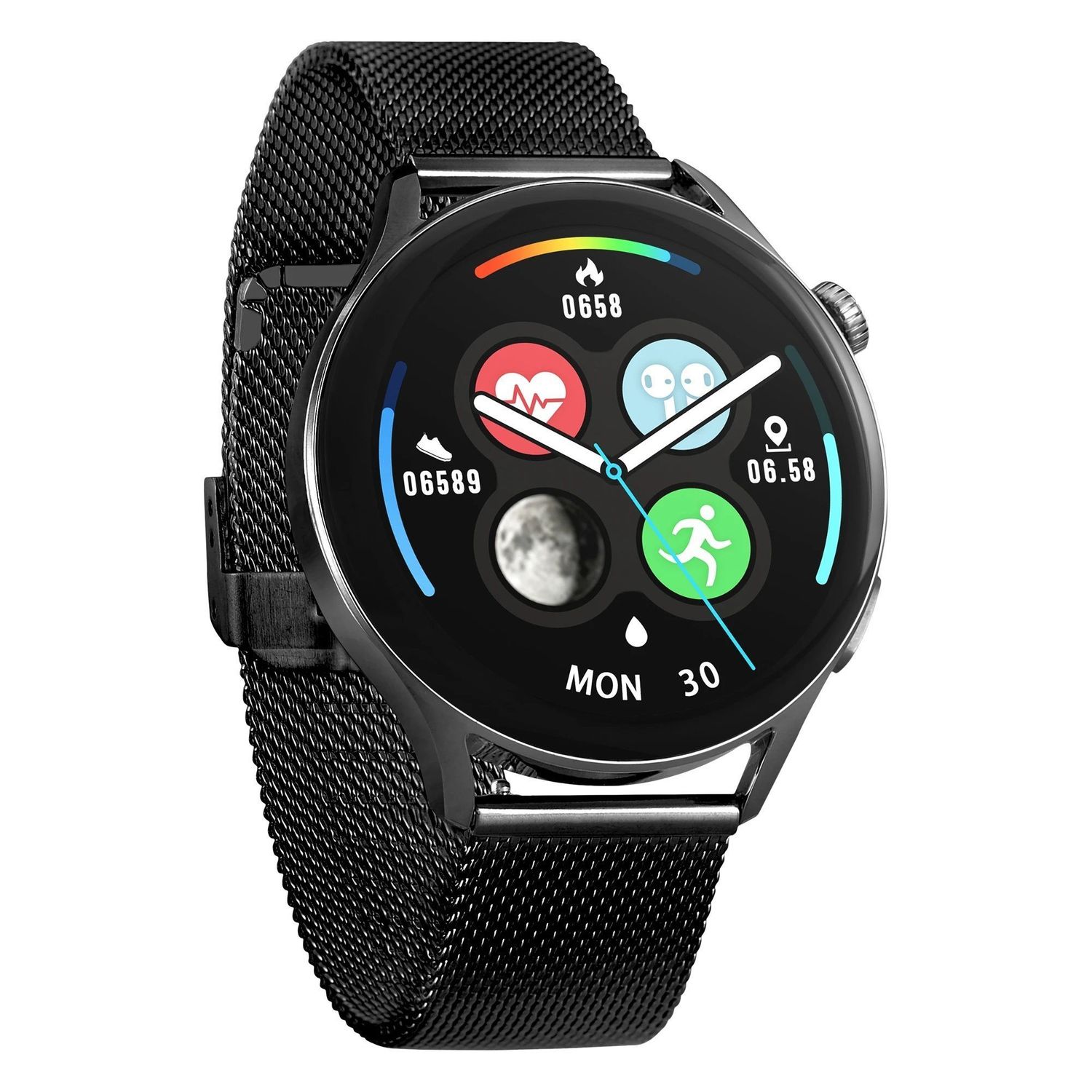 Smartwatch damski Garett Lady Elegance RT czarny stalowy (2).jpg